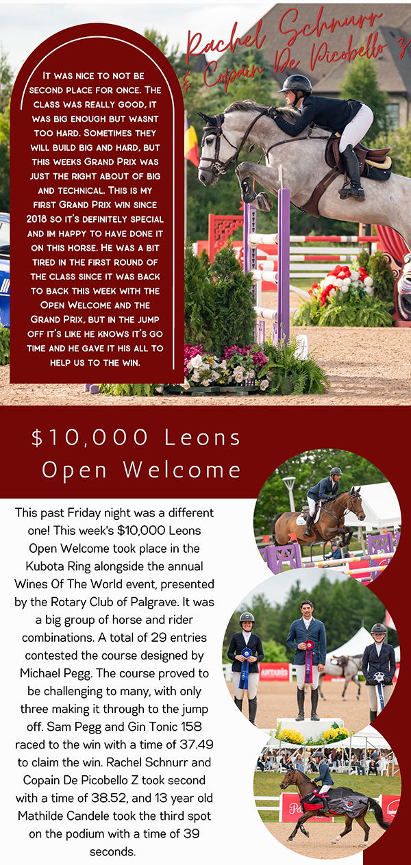 2023 The National & Equitation Sepcial - recap